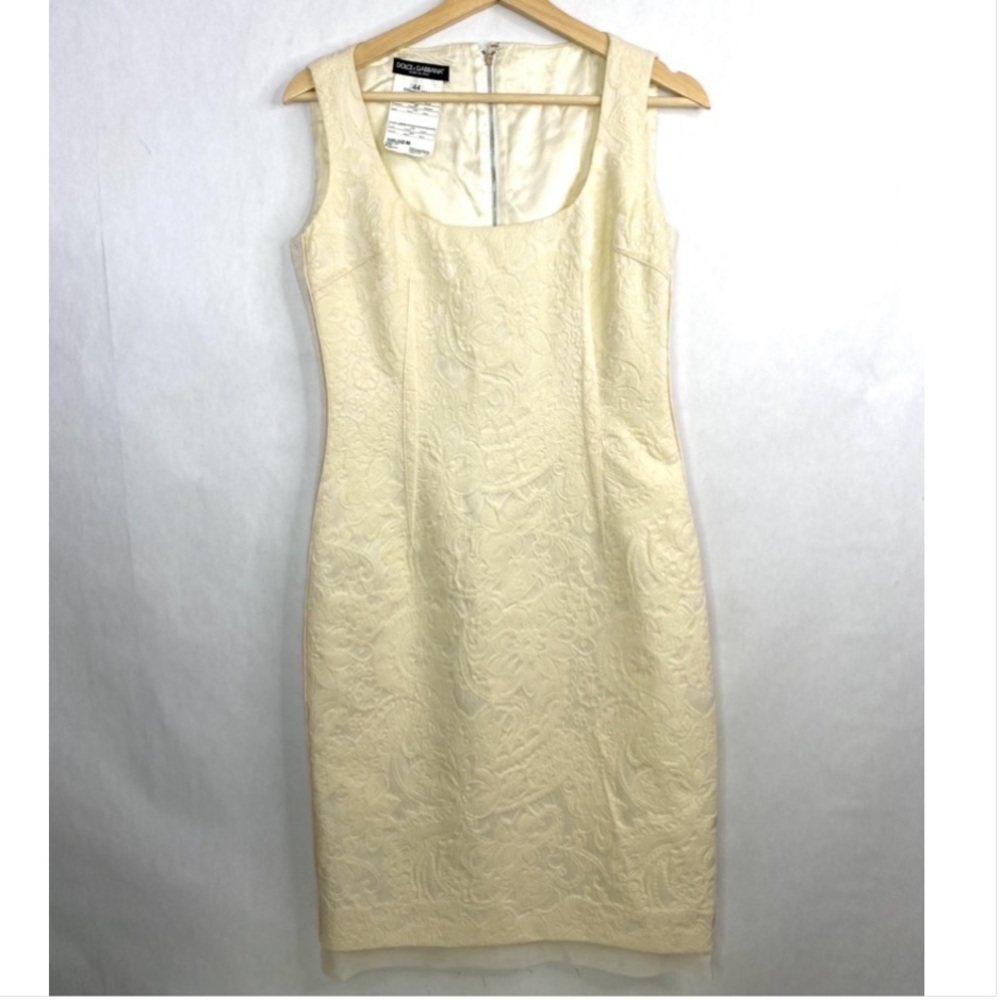 Dolce & Gabbana Lace Sleeveless Dress